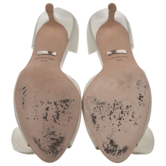 Badgley Mischka Satin D'Orsay Pumps - Picture 5 of 15